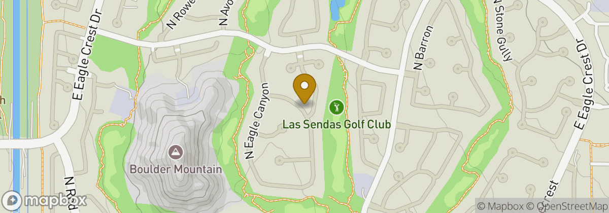 Map location: Las Sendas Golf Club