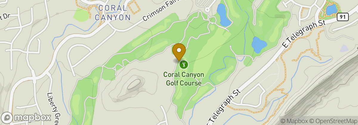 Map location: Coral Canyon Golf Course