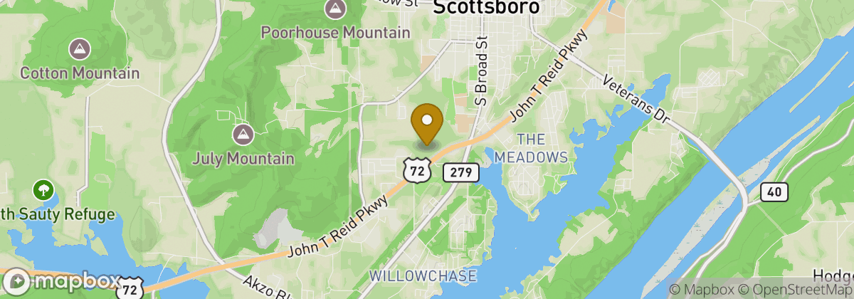 Map location: Hickory Hills Golf Club