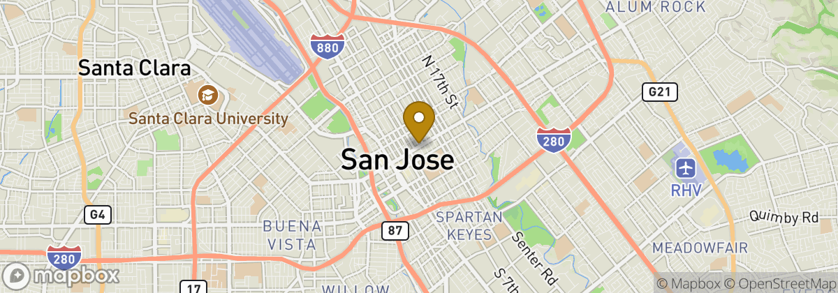 Map location: Coyote Creek Golf Club