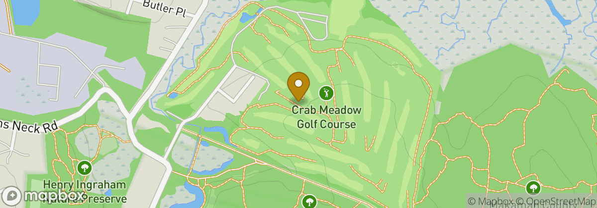 Map location: Crab Meadow Golf Course