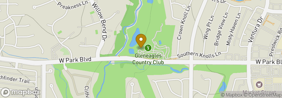 Map location: Gleneagles Country Club