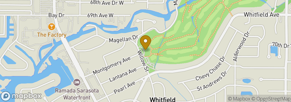 Map location: Sara Bay Country Club