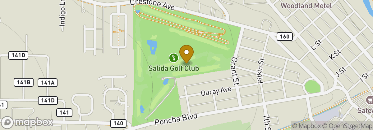 Map location: Salida Golf Club