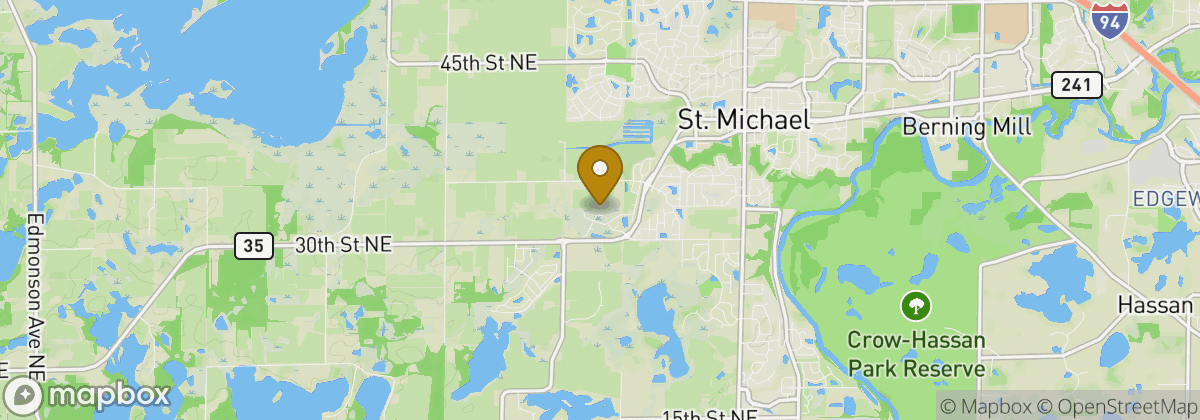 Map location: Fox Hollow Golf Club: 4780 Palmgren Ln NE