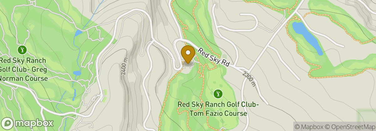 Map location: Red Sky Golf Club