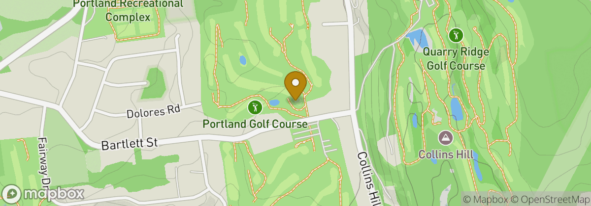 Map location: Portland Golf Course