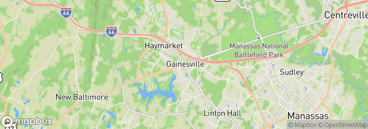 Map: Gainesville, VA