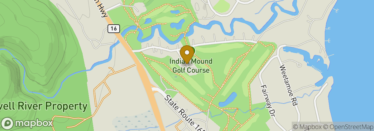 Map location: Indian Mound Golf Course