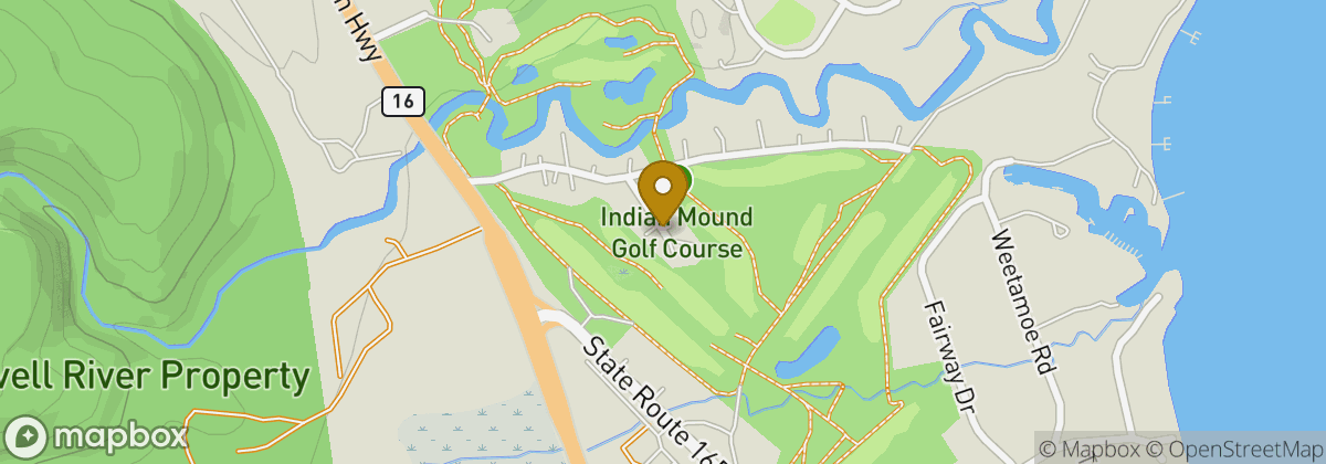 Map location: Indian Mound Golf Course