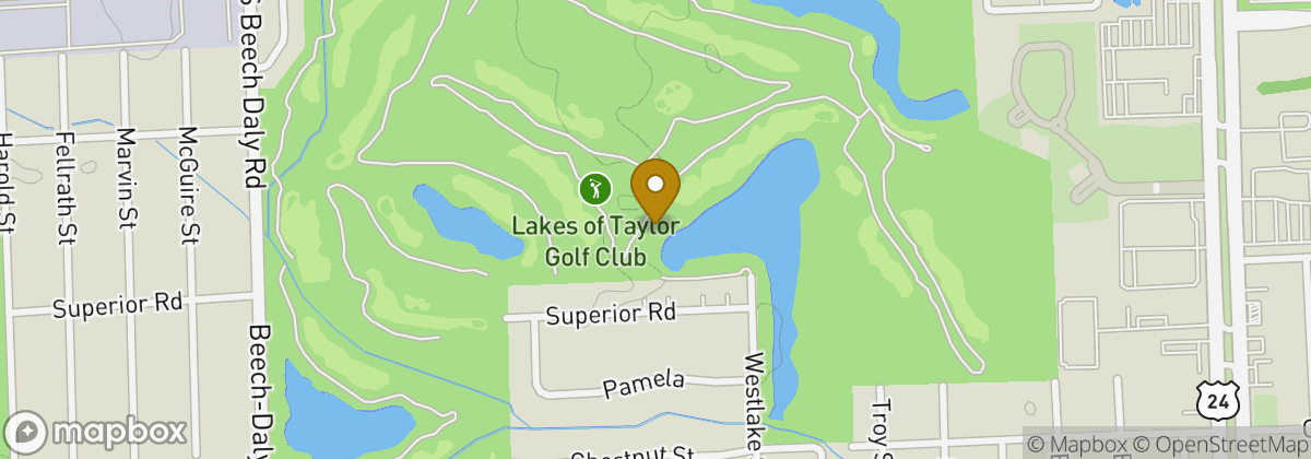 Map location: Lakes of Taylor Golf Club