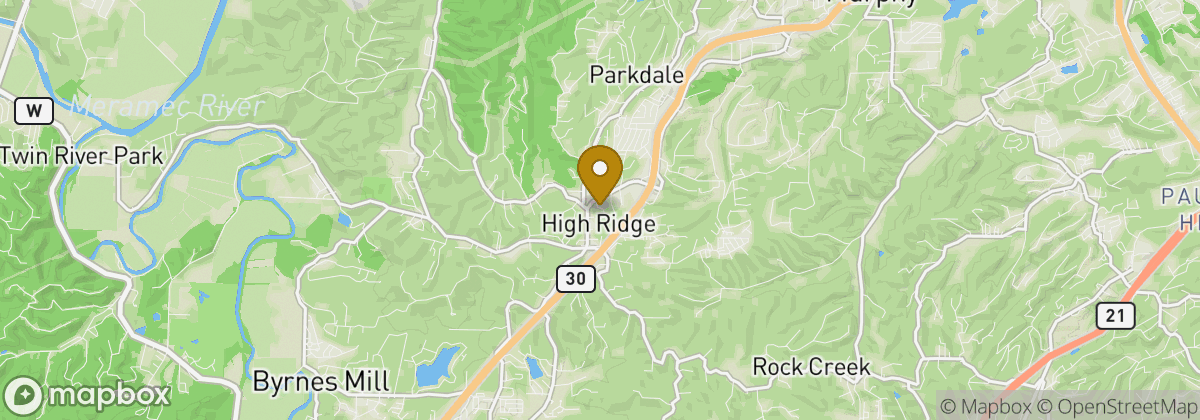 Map location: Sugar Creek Golf Course