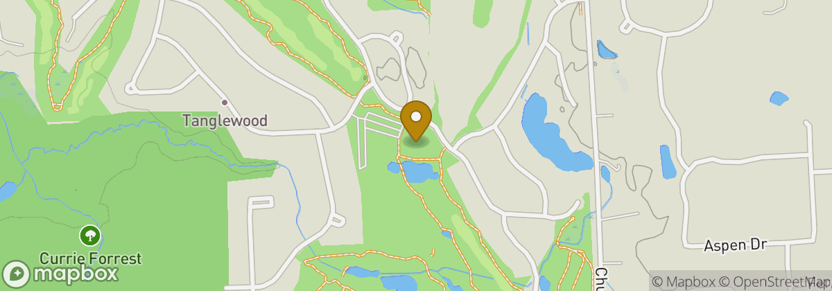 Map location: Tanglewood Golf Club