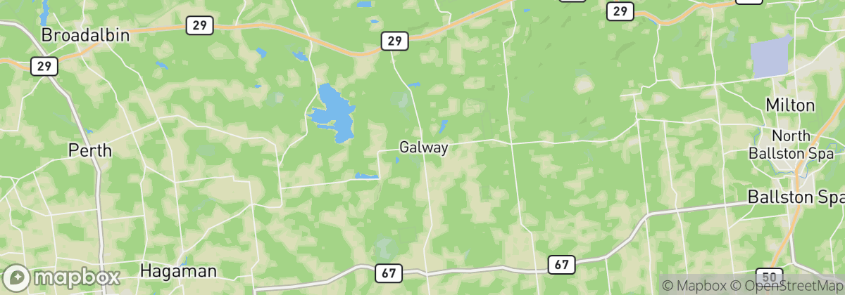 Map: Galway, NY