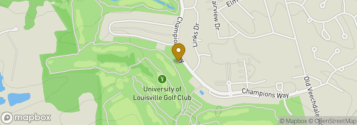 Map location: University of Louisville Golf Club