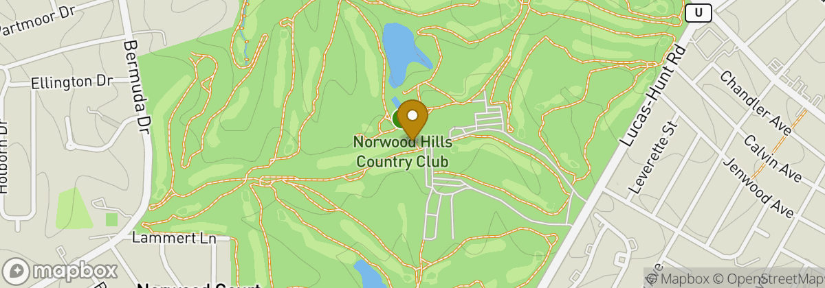 Map location: Norwood Hills Country Club
