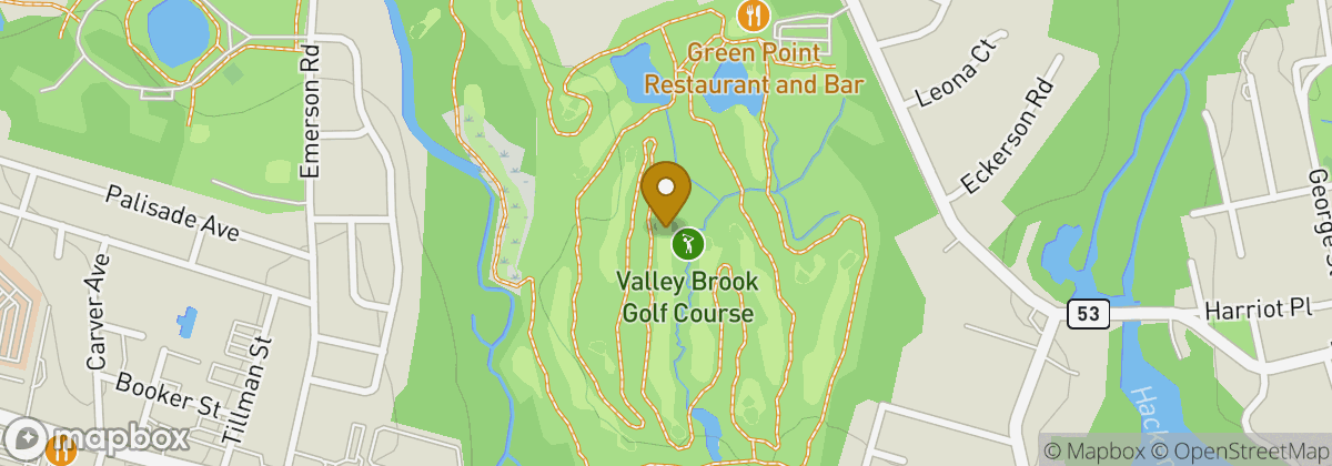 Map location: Valley Brook Golf Course