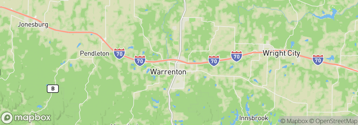 Map: Warrenton, MO