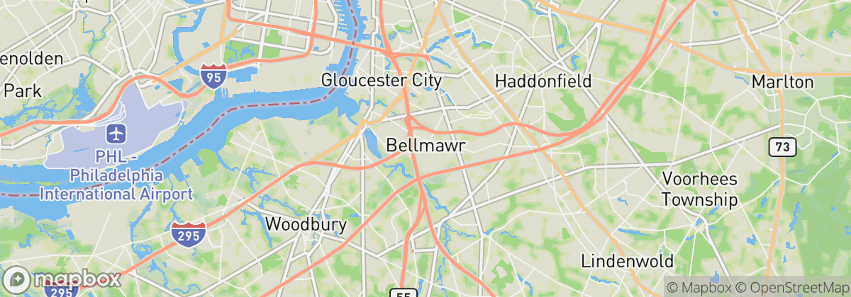 Map: Bellmawr, NJ