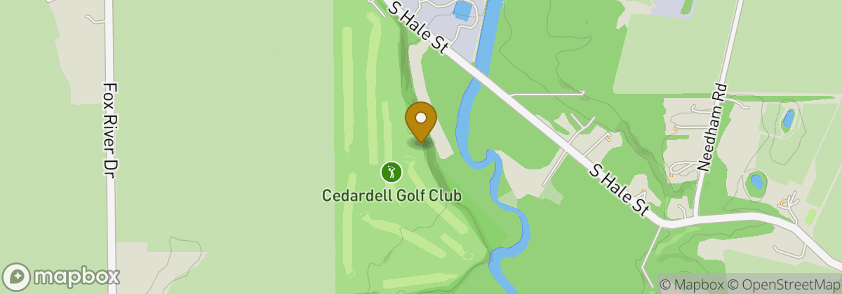 Map location: Cedardell Golf Club