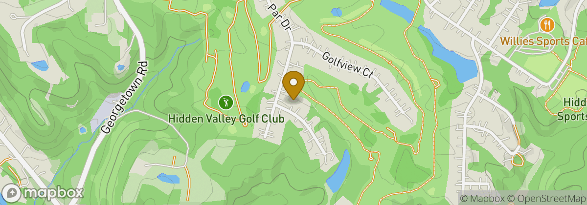 Map location: Hidden Valley Golf Club