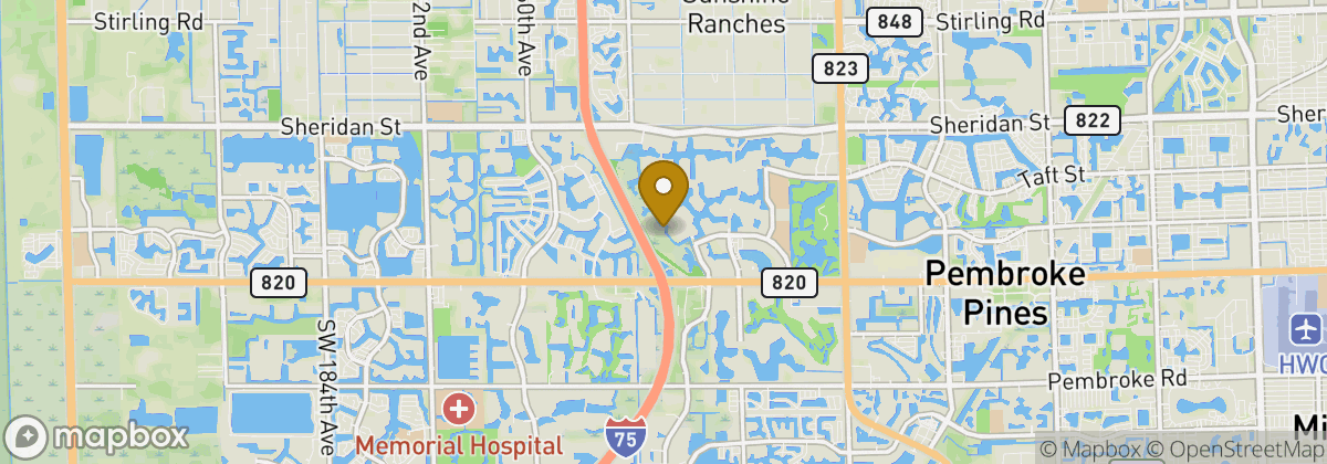 Map location: Hollybrook Golf Club