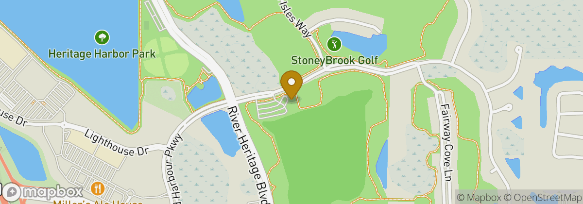 Map location: Heritage Harbour Golf Club