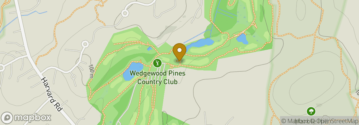 Map location: Wedgewood Pines Country Club