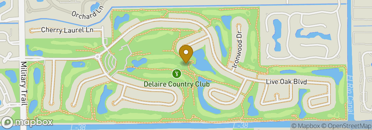 Map location: Delaire Country Club