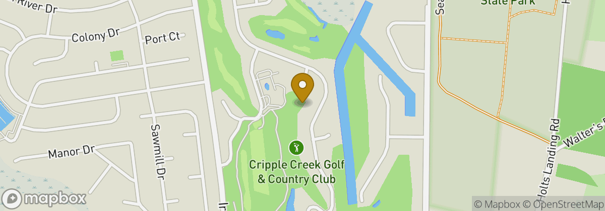 Map location: Cripple Creek Golf & Country Club
