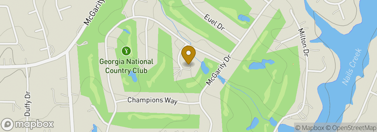 Map location: Georgia National Country Club