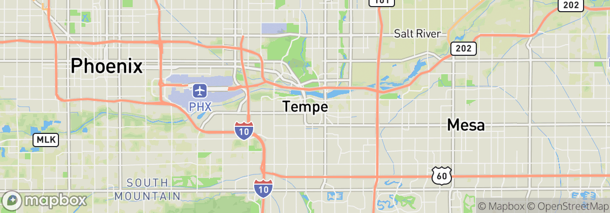 Map: Tempe, AZ