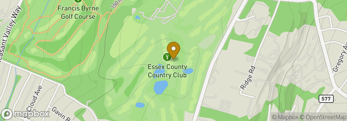 Map location: Essex County Country Club