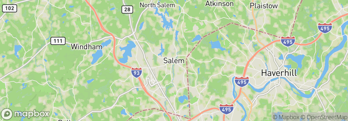 Map: Salem, NH