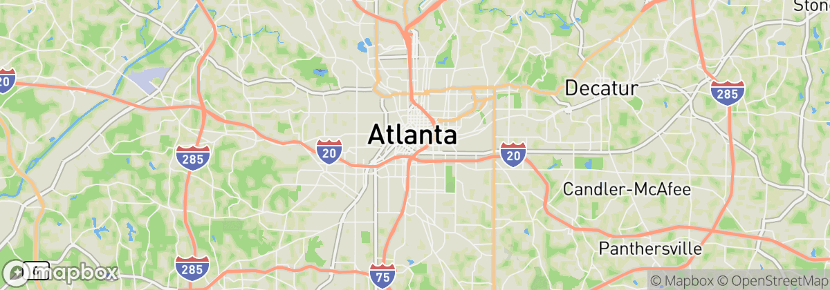 Map: Atlanta, GA