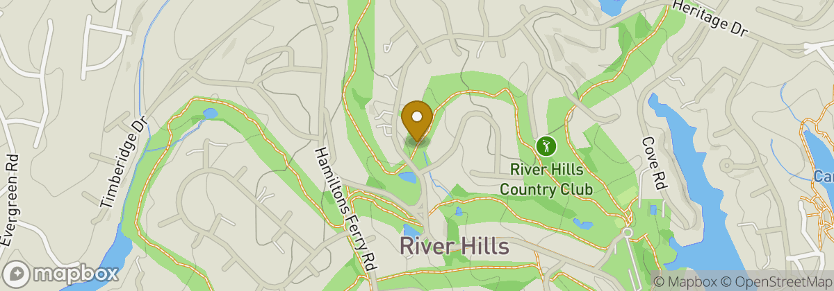 Map location: River Hills Country Club