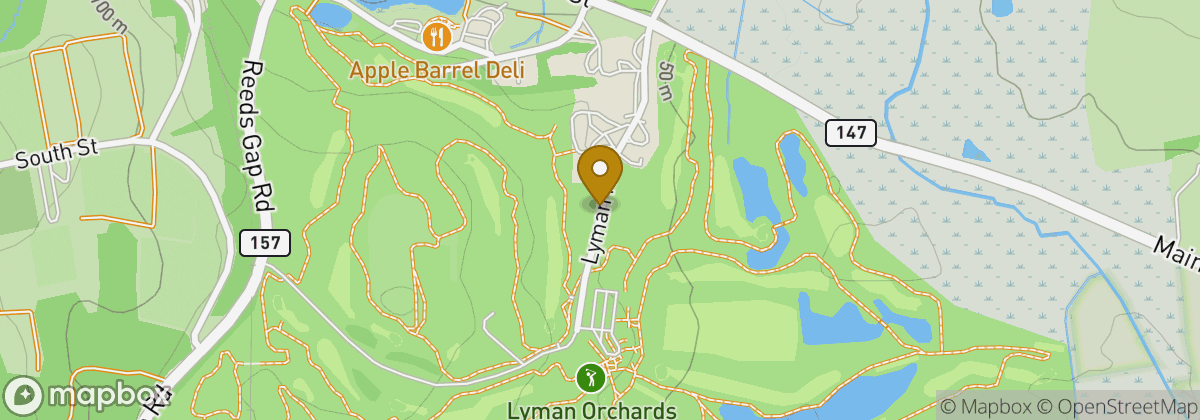 Map location: Lyman Orchards Golf Club