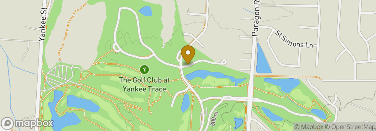 Map location: The Golf Club at Yankee Trace