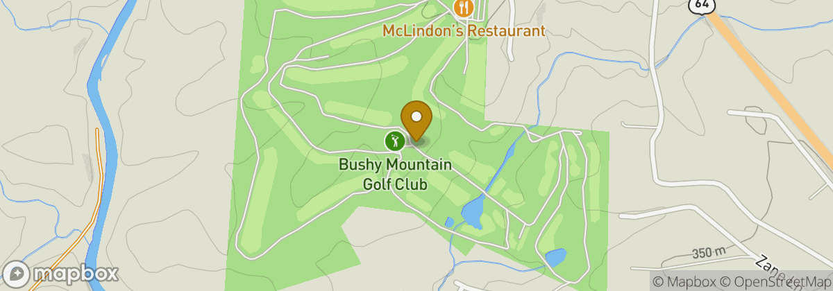 Map location: Bushy Mountain Golf Club