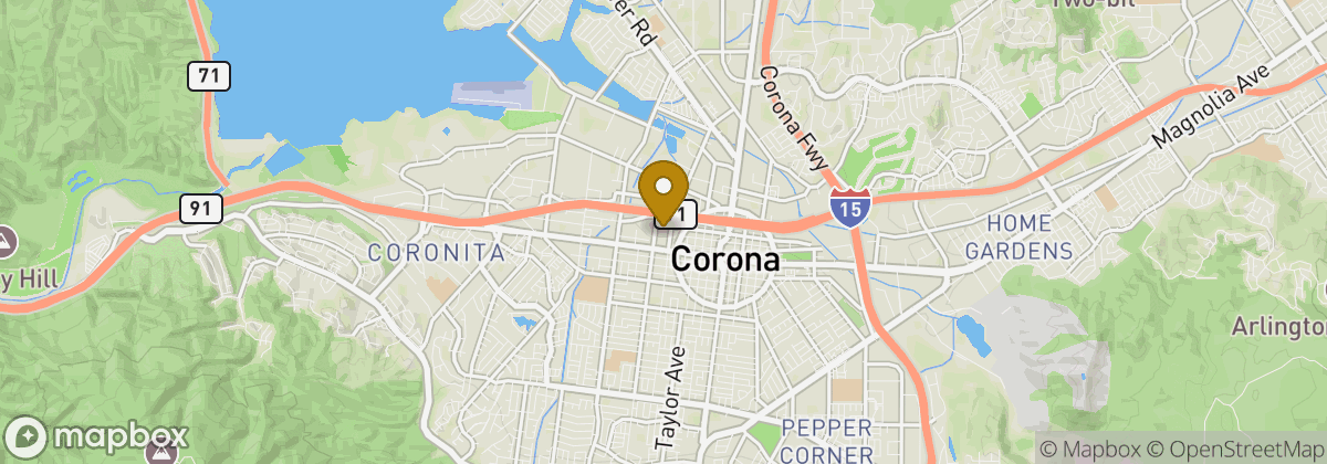 Map location: Corona