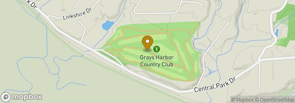 Map location: Grays Harbor Country Club