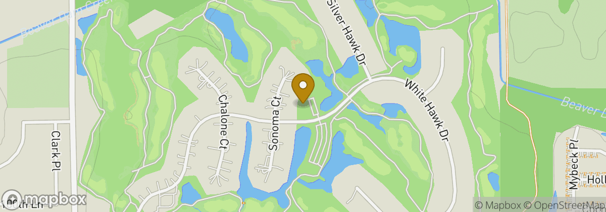 Map location: White Hawk Country Club