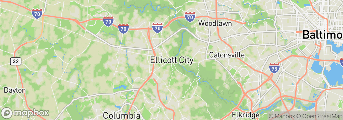 Map: Ellicott City, MD