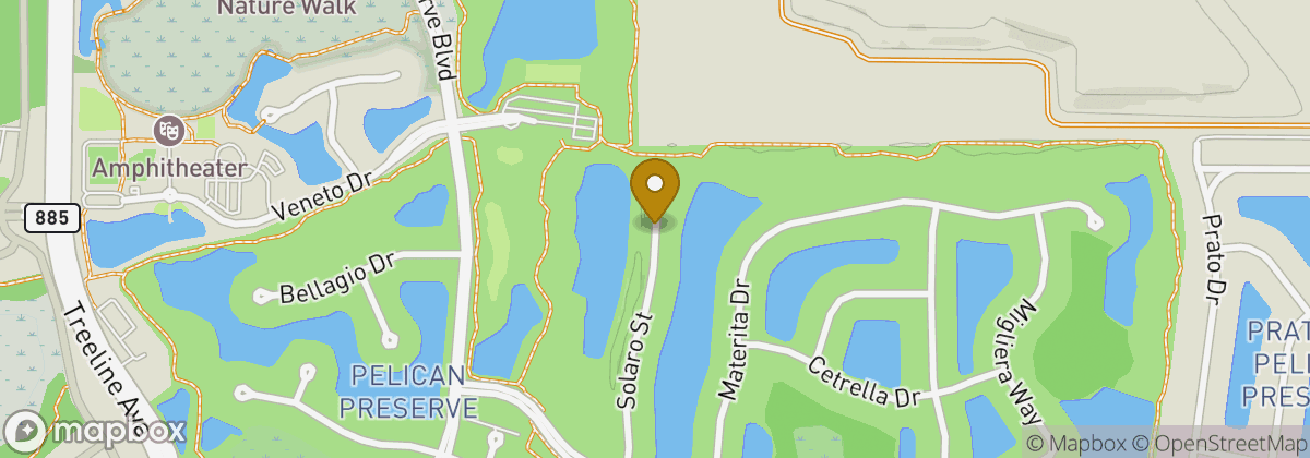 Map location: Pelican Preserve Golf Club