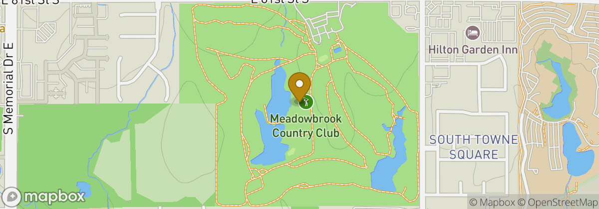 Map location: Meadowbrook Country Club