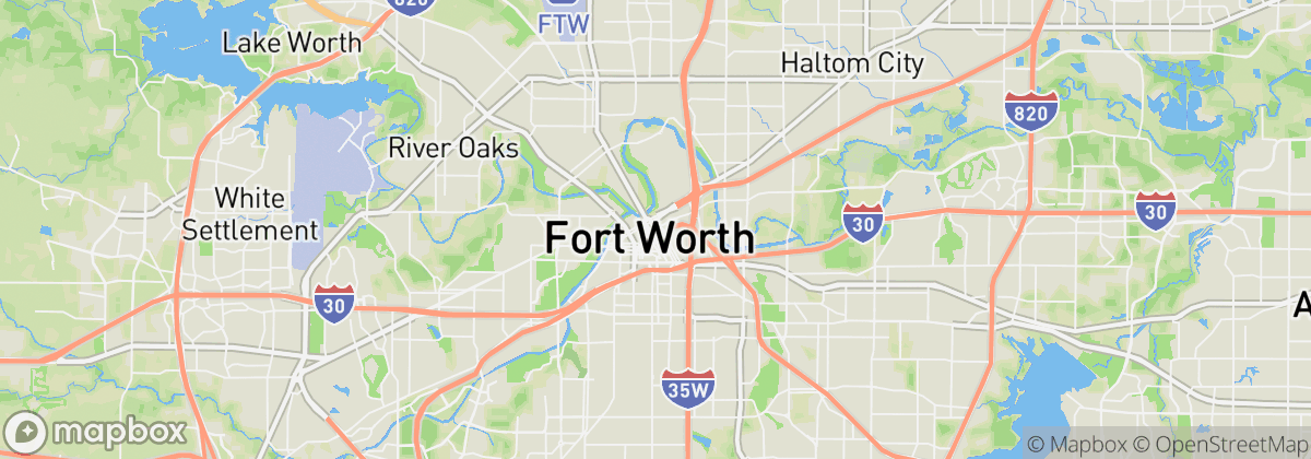 Map: Fort Worth, TX