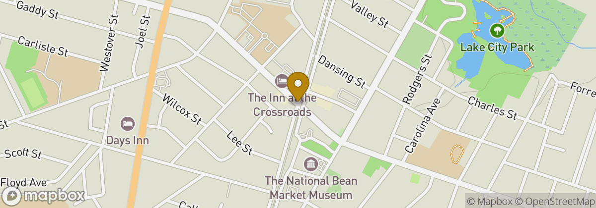 Map location: Lake City Country Club