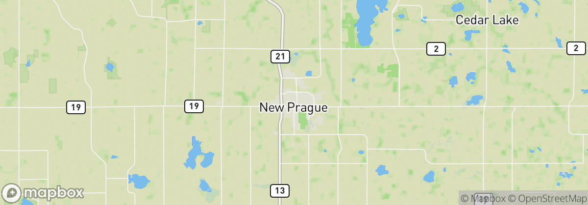 Map: New Prague, MN