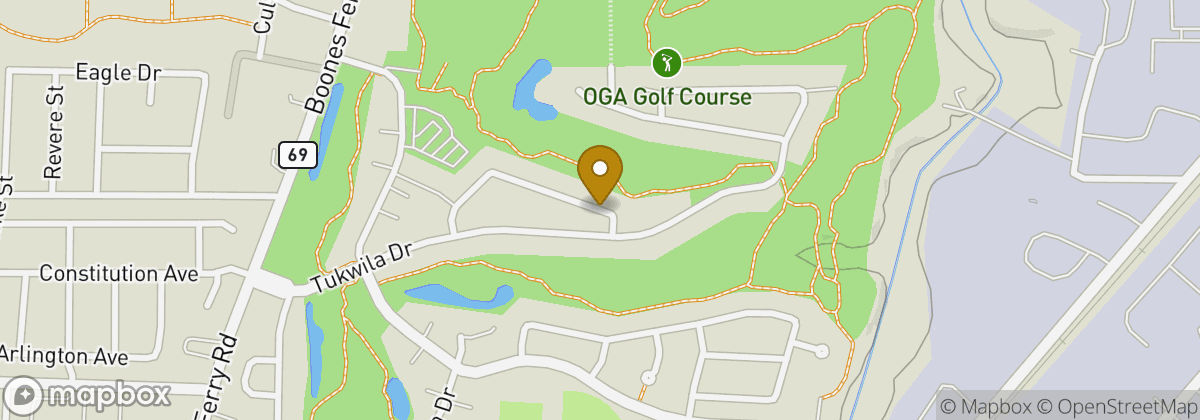 Map location: OGA Golf Course