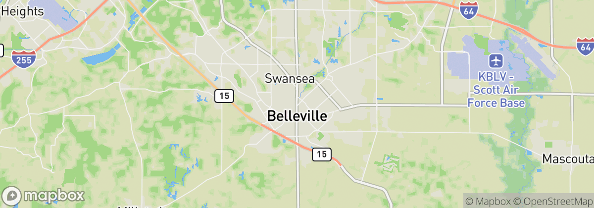 Map: Belleville, IL